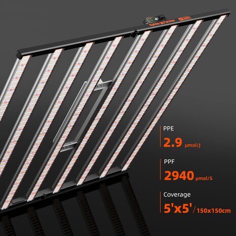 Spider Farmer Spider Farmer SE1000W LED Kweeklamp Spider Farmer Spider Farmer SE1000W LED Kweeklamp