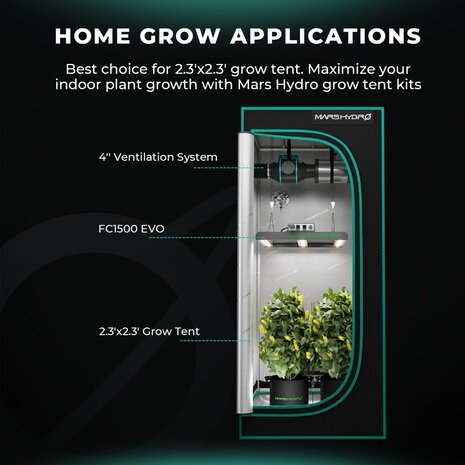 Mars Hydro Mars Hydro FC-1500 EVO LED Kweeklamp