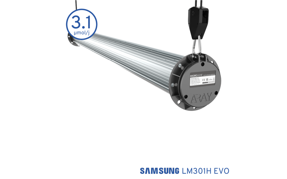 Migro MIGRO ARAY Intra 160 LED Kweeklamp Migro MIGRO ARAY Intra 160 LED Kweeklamp