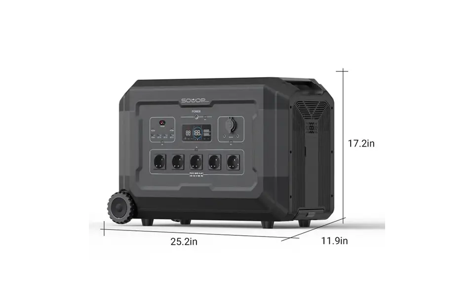 Souop Mobiele Stroomcentrale S3 3600W/3072Wh