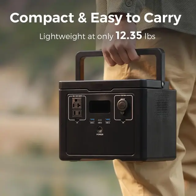 Souop Mobiele Stroomcentrale S03 pro 600W/512Wh