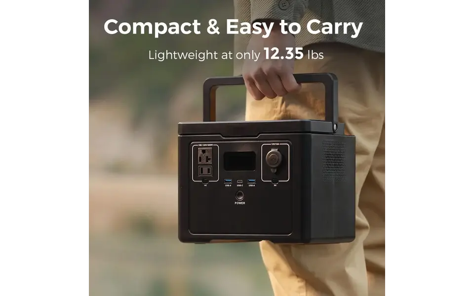 Souop Mobiele Stroomcentrale S03 pro 600W/512Wh