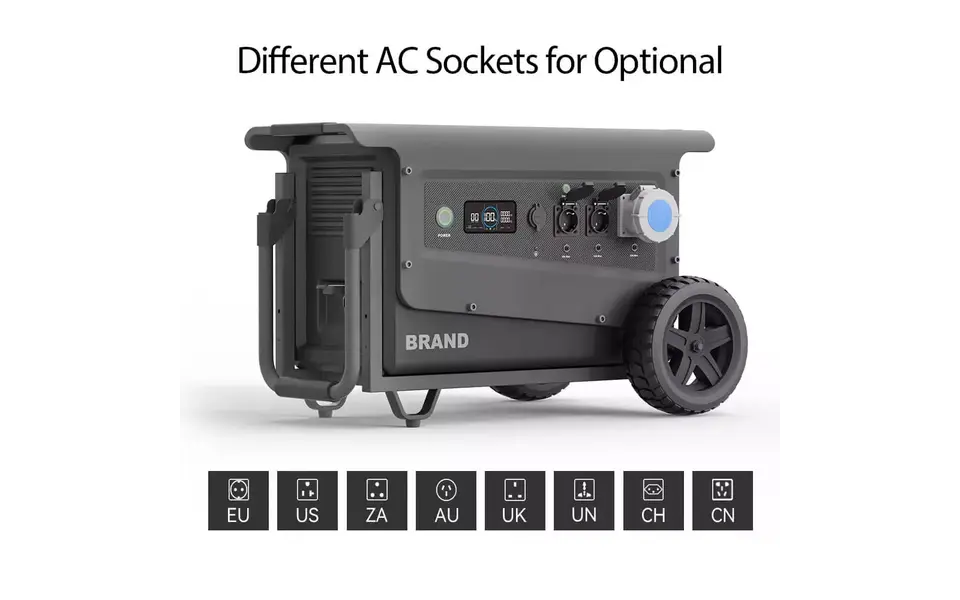Souop Mobiele Stroomcentrale W5 5000W/5040Wh Souop Mobiele Stroomcentrale W5 5000W/5040Wh