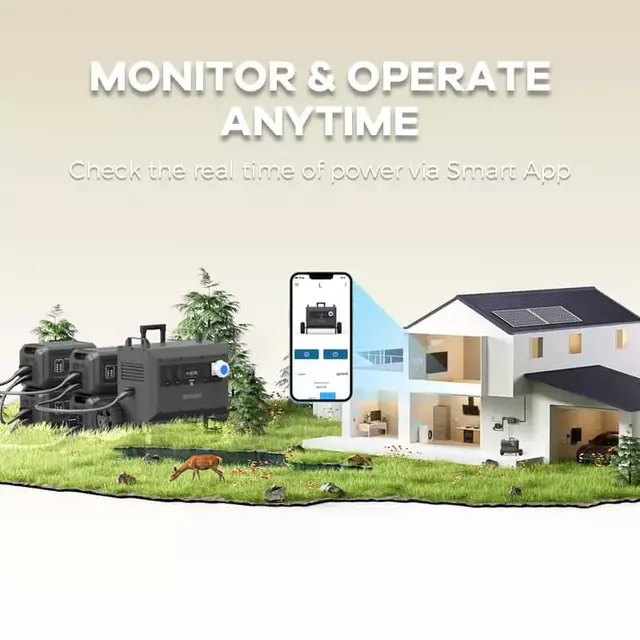 Souop Mobiele Stroomcentrale L5 5000W/5040Wh Souop Mobiele Stroomcentrale L5 5000W/5040Wh