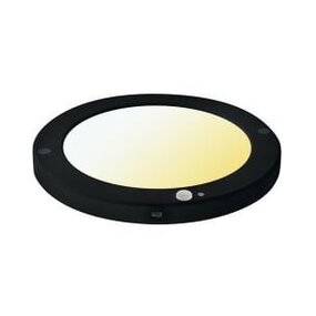 LED Plafondlamp Sensor Dag/Nacht – 18W – CCT – 360° – Rond – Mat Zwart LED Plafondlamp Sensor Dag/Nacht – 18W – CCT – 360° – Rond – Mat Zwart