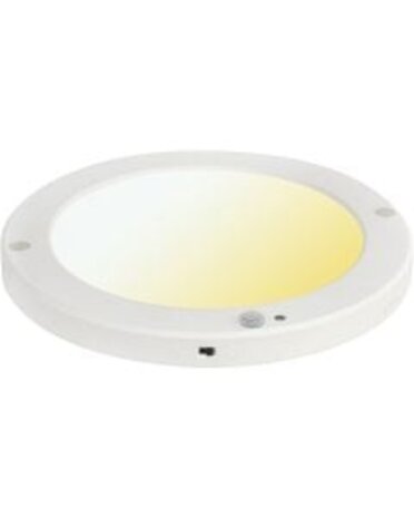 HLW LED Plafondlamp Sensor Dag/Nacht – 18W – CCT – 360° – Rond – Mat Wit HLW LED Plafondlamp Sensor Dag/Nacht – 18W – CCT – 360° – Rond – Mat Wit