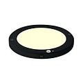 LED Plafondlamp Sensor Dag/Nacht – 18W – 3000K – 360° – Rond – Mat Zwart LED Plafondlamp Sensor Dag/Nacht – 18W – 3000K – 360° – Rond – Mat Zwart