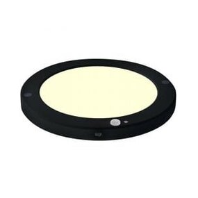 LED Plafondlamp Sensor Dag/Nacht – 18W – 3000K – 360° – Rond – Mat Zwart LED Plafondlamp Sensor Dag/Nacht – 18W – 3000K – 360° – Rond – Mat Zwart