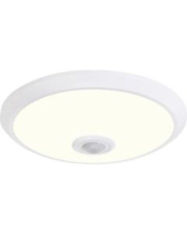 LED Plafondlamp Sensor Dag/Nacht – Kozolux Crimpy – 20W 1500lm – 4200K – Rond – Wit LED Plafondlamp Sensor Dag/Nacht – Kozolux Crimpy – 20W 1500lm – 4200K – Rond – Wit