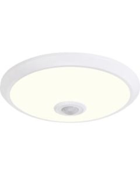 HLW LED Plafondlamp Sensor Dag/Nacht – Kozolux Crimpy – 20W 1500lm – 4200K – Rond – Wit HLW LED Plafondlamp Sensor Dag/Nacht – Kozolux Crimpy – 20W 1500lm – 4200K – Rond – Wit