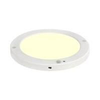 LED Plafondlamp Sensor Dag/Nacht – 18W – 3000K – 360° – Rond – Mat Wit