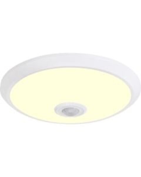 HLW LED Plafondlamp Sensor Dag/Nacht – Kozolux Crimpy – 20W 1500lm – 3000K – Rond – Wit HLW LED Plafondlamp Sensor Dag/Nacht – Kozolux Crimpy – 20W 1500lm – 3000K – Rond – Wit