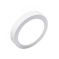 LED Downlight – 18W – 6400K – Rond – Ø225mm – Mat Wit Aluminium
