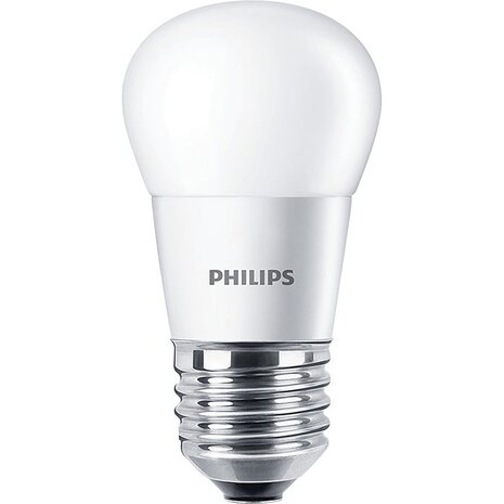 HLW LED Philips CorePro Lustre P45 LED E27 4W 2700K | 25W vervanger