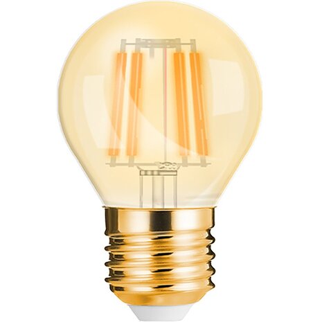 HLW LED LED Lamp E27 Kogel Filament Brinton 4W 2200K G45 HLW LED LED Lamp E27 Kogel Filament Brinton 4W 2200K G45