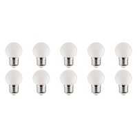 10x LED Lamp E27 Kozolux Romba Wit 1W