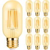 10x LED Lamp E27 Buis Filament Brinton 4W T45