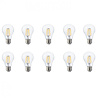 HLW LED LED Lamp 10 Pack Filament E27 4W 2700K