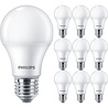 Philips PHILIPS CorePro LEDbulb E27 Peer Mat 10 Pack 10W 6500K