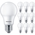 PHILIPS CorePro LEDbulb E27 Peer Mat 10 Pack 4.9W 3000K