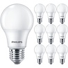 Philips PHILIPS CorePro LEDbulb E27 Peer Mat 10 Pack 4.9W 3000K