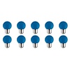 10x LED Lamp E27 Kozolux Romba Blauw 1W