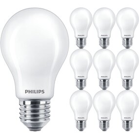 PHILIPS MASTER Value LEDbulb E27 Peer Mat 10 Pack 3.4W 2700K Dimbaar PHILIPS MASTER Value LEDbulb E27 Peer Mat 10 Pack 3.4W 2700K Dimbaar
