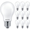 Philips PHILIPS MASTER Value LEDbulb E27 Peer Mat 10 Pack 3.4W 2700K Dimbaar