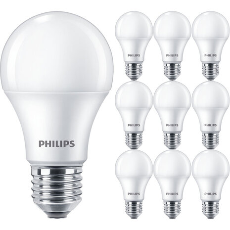 Philips PHILIPS CorePro LEDbulb E27 Peer Mat 10 Pack 10W 3000K