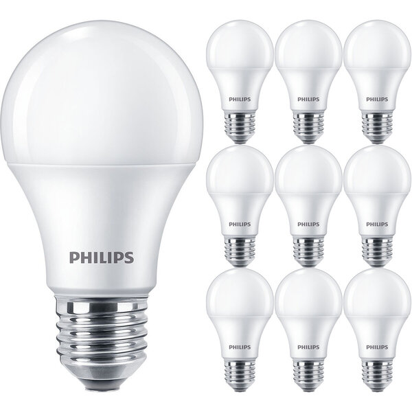 Philips PHILIPS CorePro LEDbulb E27 Peer Mat 10 Pack 10W 3000K