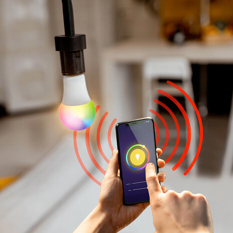 HLW LED LED Lamp E27 Kozolux Smart LED Wifi 9W RGB+CCT