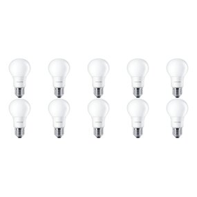 PHILIPS LEDbulb A60 E27 10 Pack 8W 2700K PHILIPS LEDbulb A60 E27 10 Pack 8W 2700K