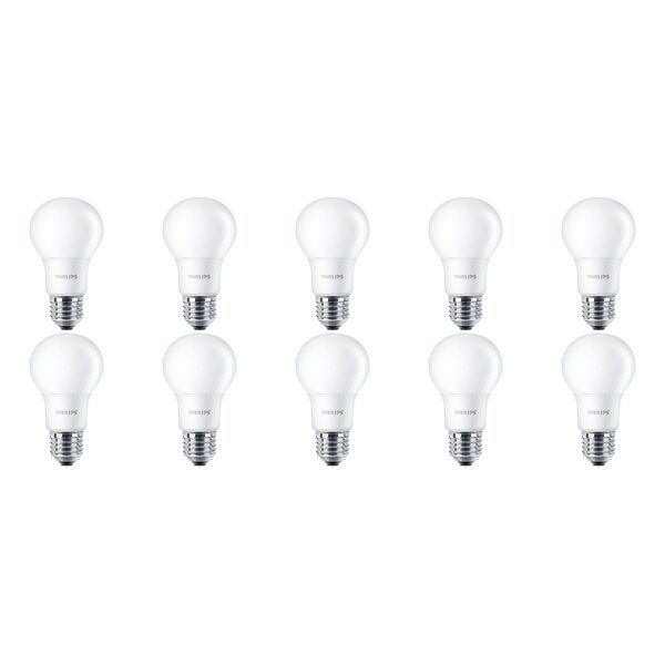Philips PHILIPS LEDbulb A60 E27 10 Pack 8W 2700K Philips PHILIPS LEDbulb A60 E27 10 Pack 8W 2700K