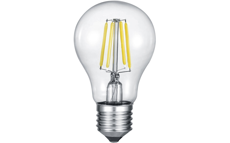 HLW LED LED Lamp Filament Trion Limpo E27 8W 2700K Dimbaar Glas