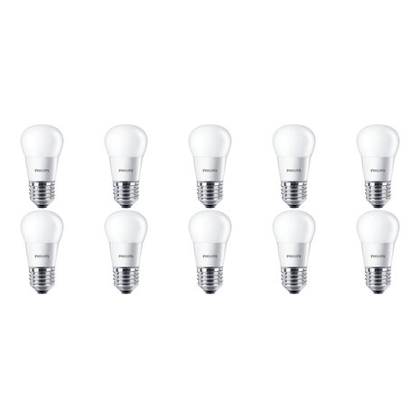 Philips PHILIPS CorePro Lustre P45 E27 10 Pack 5.5W 2700K Philips PHILIPS CorePro Lustre P45 E27 10 Pack 5.5W 2700K