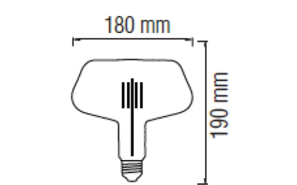 HLW LED LED Lamp Design Gonza E27 8W 2200K Amber