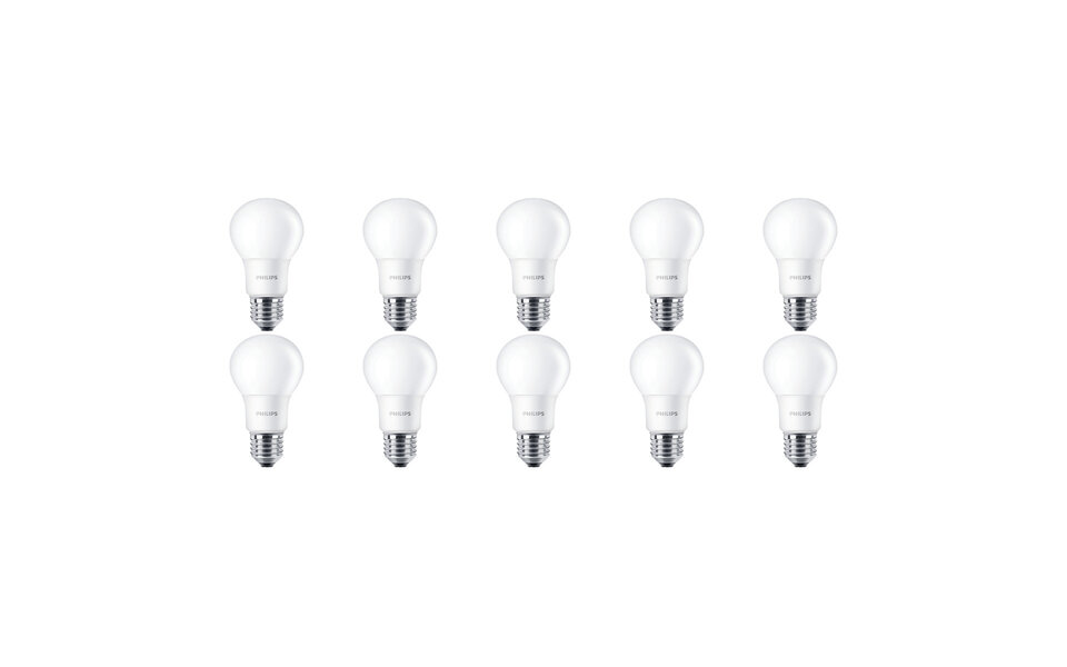 Philips PHILIPS CorePro LEDbulb E27 A60 10 Pack 5.5W 2700K Philips PHILIPS CorePro LEDbulb E27 A60 10 Pack 5.5W 2700K