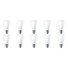 Philips PHILIPS CorePro LEDbulb E27 A60 10 Pack 5.5W 2700K