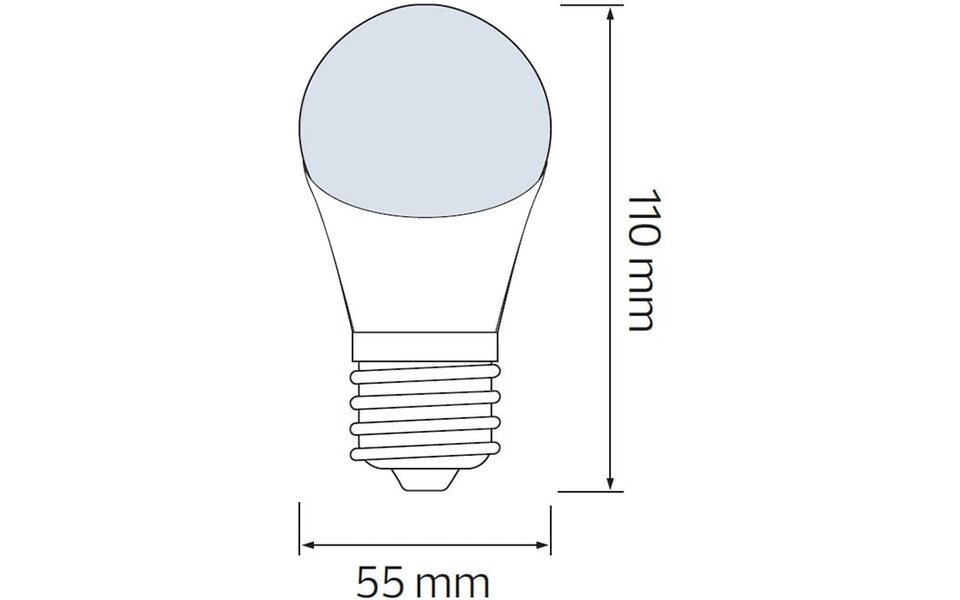 HLW LED LED Lamp Specta Rood E27 3W