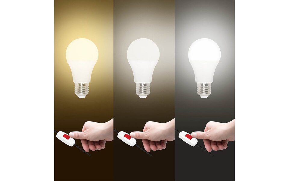 HLW LED LED Lamp Aigi Glow Strawberry E27 4W 1800K Amber