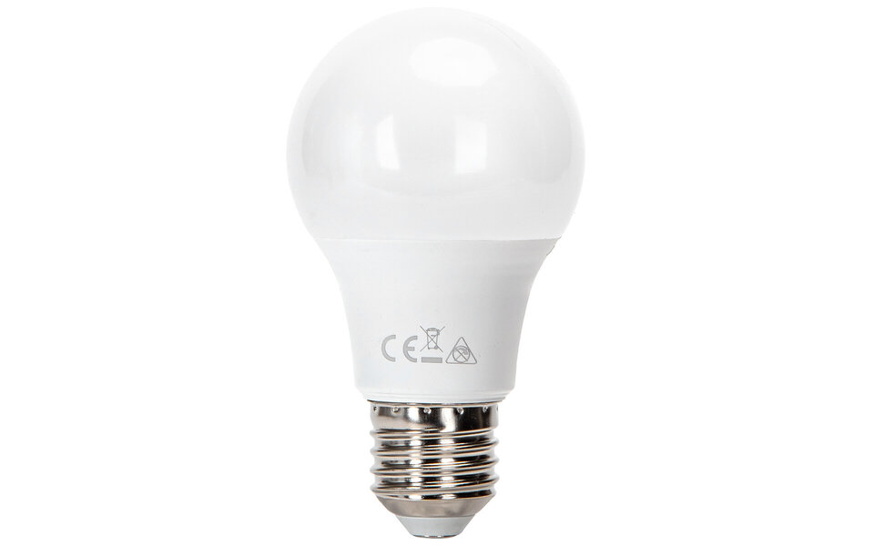 HLW LED LED Lamp Filament Trion Globin E27 6W 3000K Aluminium Rookkleur