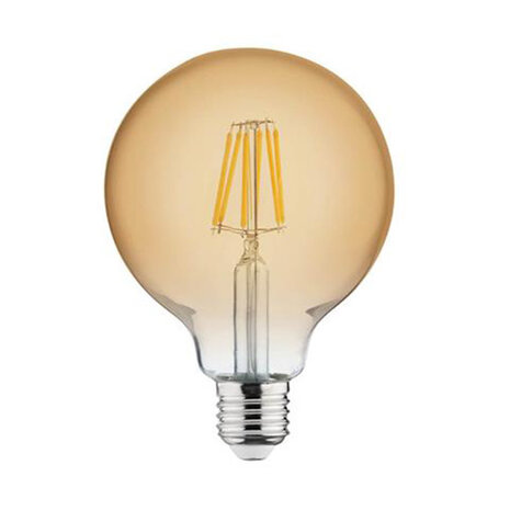 HLW LED LED Lamp Filament Trion Kalon E27 6W 2700K Aluminium Amber