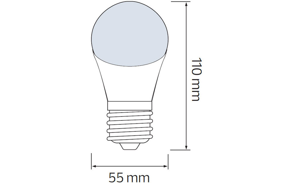 HLW LED LED Lamp Kozolux Runi E27 12W 4000K Natuurlijk Wit