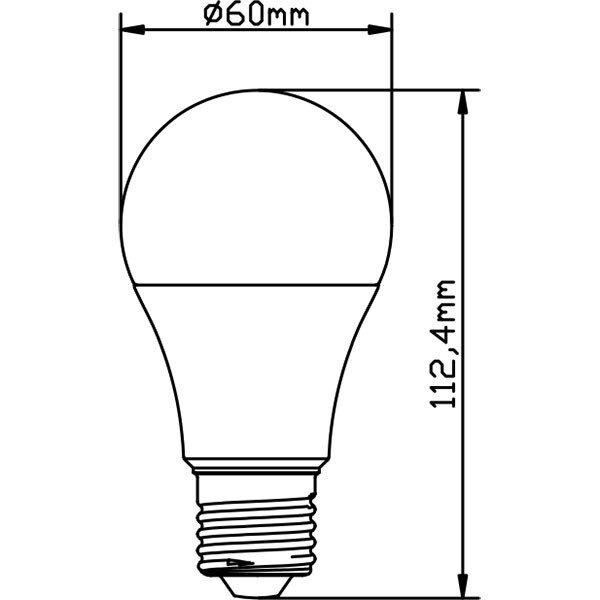HLW LED LED Lamp E27 Fitting 15W Helder/Koud Wit 6500K