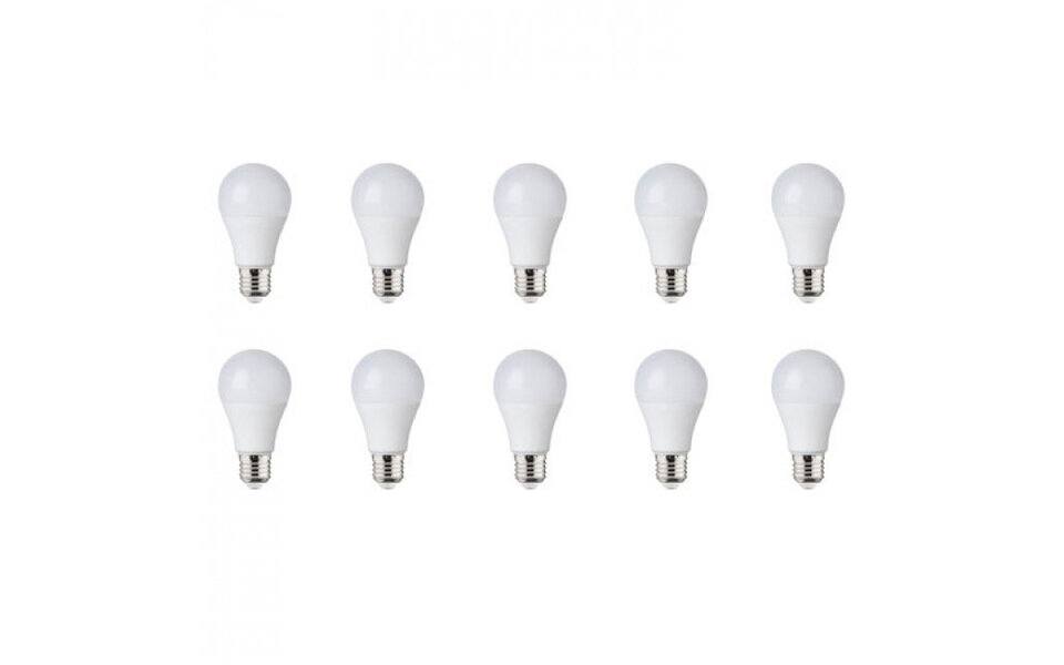 HLW LED LED Lamp 10 Pack E27 Fitting 10W Warm Wit 3000K