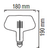 HLW LED LED Lamp E27 Fitting 8W Helder/Koud Wit 6000K HLW LED LED Lamp E27 Fitting 8W Helder/Koud Wit 6000K
