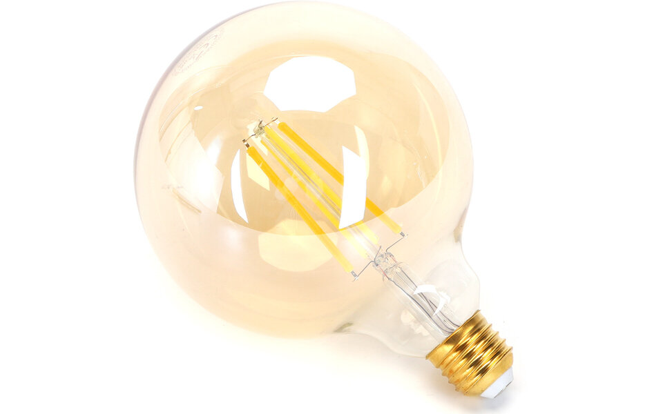 HLW LED LED Lamp 10 Pack Filament E27 Fitting 8W Warm Wit 2700K