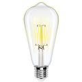 LED Lamp Filament Rustiek Ster E27 Fitting 6W Warm Wit 2200K