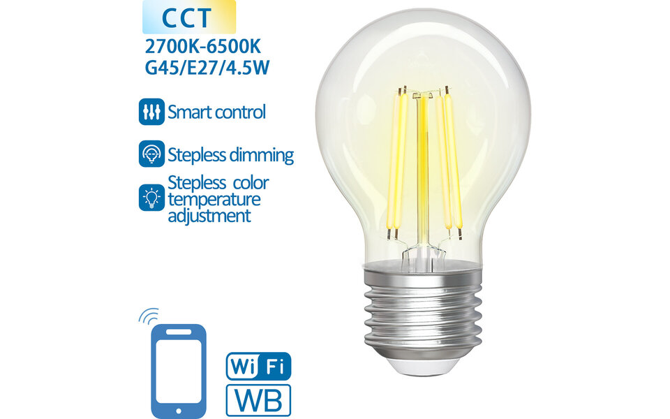 HLW LED LED Lamp 10 Pack E27 Fitting 5W Natuurlijk Wit 4000K HLW LED LED Lamp 10 Pack E27 Fitting 5W Natuurlijk Wit 4000K