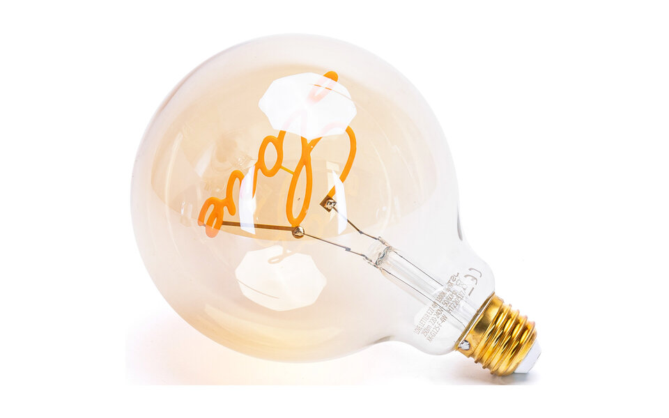 HLW LED LED Lamp Smart LED Aigi Exona Bulb G45 7W RGB Wifi Mat Wit